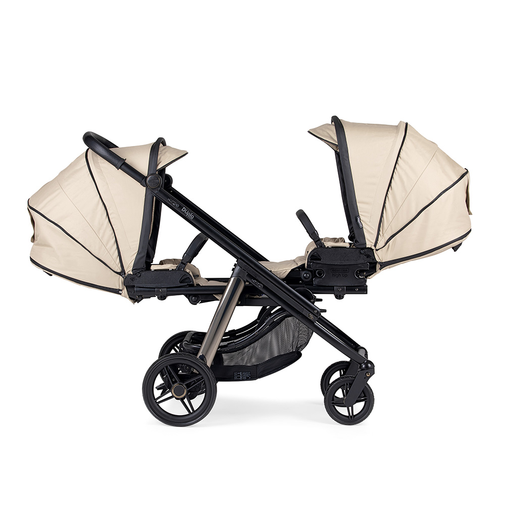 Dupla Compact Pushchair 286 Dupla Ko335 Cadeira 2file Deitados