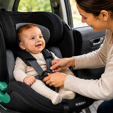 Banner Cadeira Auto Rodea+ Carro